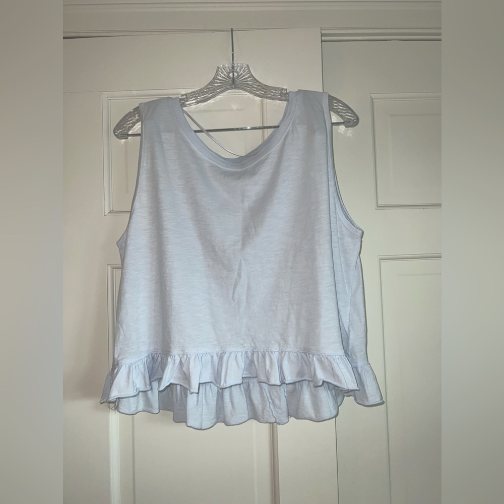 Free People Ellie Swing Ruffle Tank